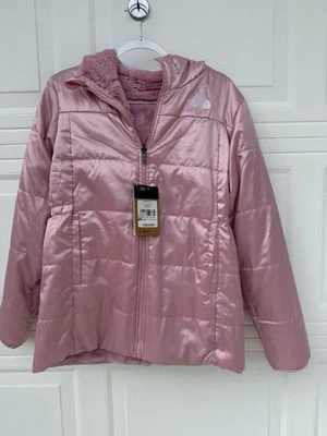 Parka Mossbud reversible rosa talla XXL 18-20 NUEVA CON ETIQUETAS The North Face para adolescentes niñas Foto 1 de 4