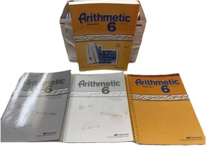 Abeka Arithmetic 6 Set Work Text & Tests Teacher Answer Key Teacher Test Key - Picture 1 of 11