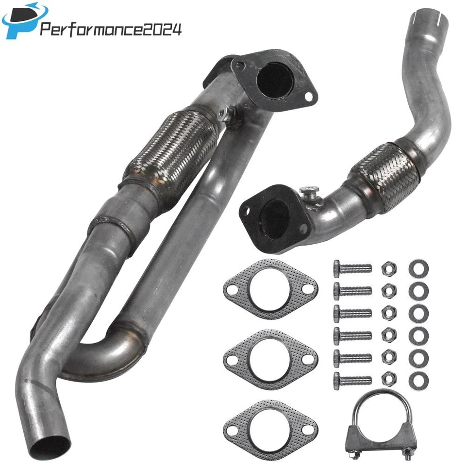 Выхлопная труба гибкая Y для Buick Enclave 2009-2017 и Chevy Traverse GMC Acadia - Изображение 1 из 4