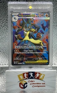 Mega Lucario Ex 160/132 Full Art Ultra Rare Pokemon Mega Evolutions Just Pulled - Picture 1 of 11