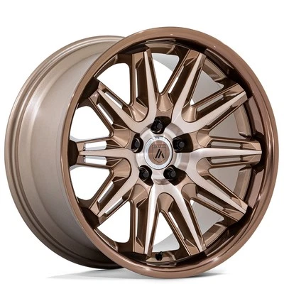 F20x9/R20x10.5"Staggered Asanti Wheels ABL-47 Imperator Bronze Machined/Bronze - Image 1 of 3