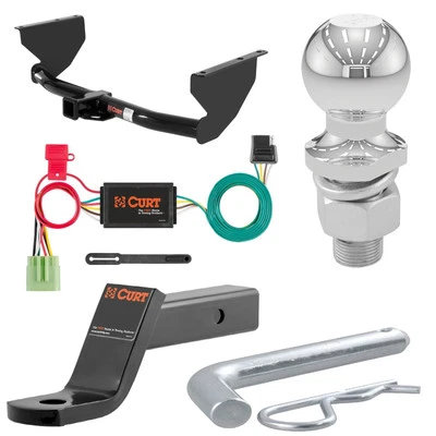 Curt Class 3 Receiver Hitch & Complete Tow Package For 99-04 Jeep Grand Cherokee - Изображение 1 из 4