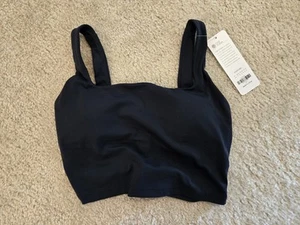 CRZ YOGA Women's Fitness Workout Yoga Bra Butterlux Sports Bra Dark Small NEW - Picture 1 of 6