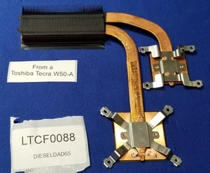 LTCF0088 - Disipador térmico CPU para computadora portátil Toshiba Tecra serie W50-A - Imagen 1 de 3