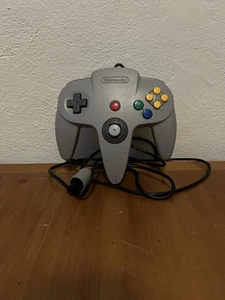 Nintendo 64 N64 Gray Controller LOOSE JOYSTICK Authentic OEM Original - Used - Picture 1 of 2
