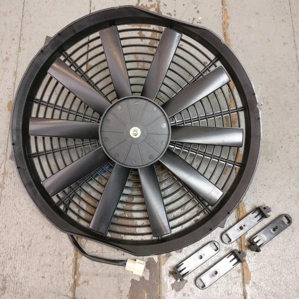 Ventilador de radiador moderno c 1935 para Chrysler Airstream Series CZ de rendimiento de 14 pulgadas Foto 1 de 4