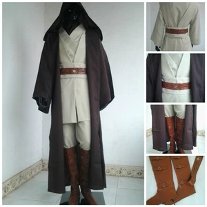 Star Wars: Obi Wan Kenobi Jedi Meister Rollenspiel Umhang Set Halloween Kostüm - Bild 1 von 14