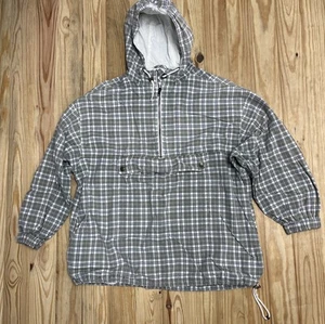 Vtg 90's Paris Sport Club Canvas Barn chore Coat Sailing jacket Men's Medium - Picture 1 of 4