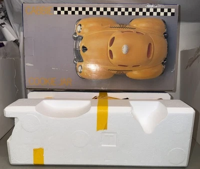 1987 Cabbie Cookie Jar Yellow Taxi City Cab 16" Large Jamestown Pottery NEW RARE - Image 1 of 4
