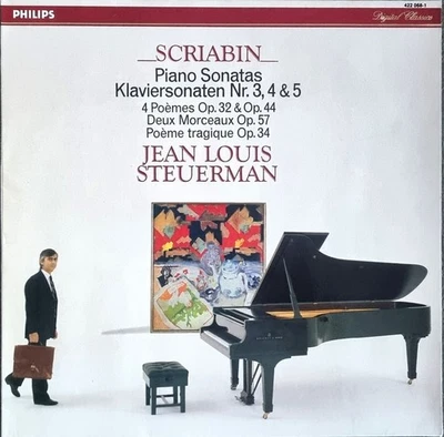 Jean Louis Steuerman:  Scriabin- Piano Sonatas / 4 Poèmes / Poème Trag / Philips - Image 1 of 3