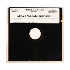 Miller Associates Computer - Spiel - Sport APBA Baseball Innovator NM - Bild 1 von 2