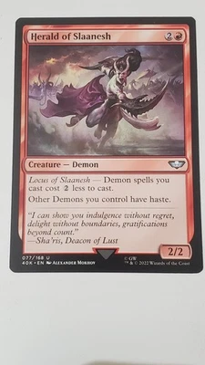 Herald of Slaanesh Universes Beyond: Warhammer 40000 Regular - Image 1 of 2