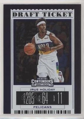2019-20 Panini Contenders Draft Picks Variation Ticket Red Foil Jrue Holiday #23 - Image 1 of 2