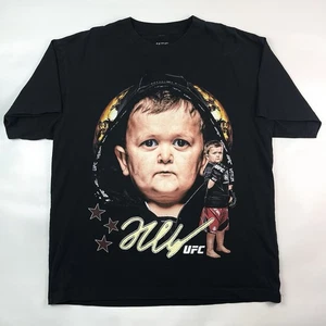UFC Hasbulla Magomedov Double-Sided Graphic Black T-Shirt Men’s Size L - Picture 1 of 8