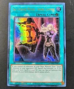 Yu-Gi-Oh! Carta Magia Sky Striker Mecha-Cannone Squalo Ultra Rara MAMA-EN011 NM - Foto 1 di 1