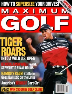 Maximum Golf Special Premiere Issue, June 2000 Tiger Woods - Imagen 1 de 2
