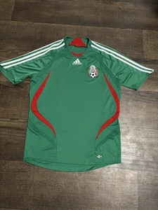 Camiseta de fútbol local para hombre México Vintage 2007 2008 Adidas talla S - Imagen 1 de 9