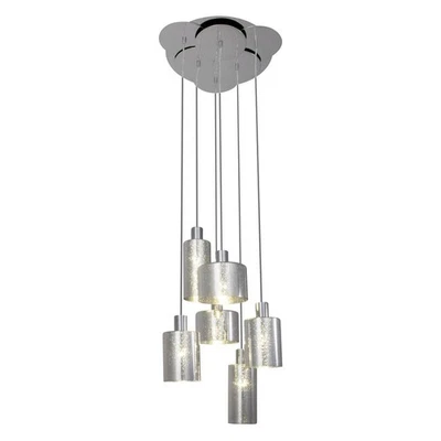 Brillante Lampadario Da Soffitto Emotion Cromo Max. 6 X 60W E27 Effetto Stellare - Immagine 1 di 2