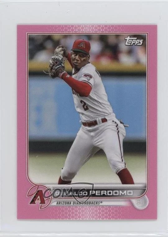 2022 Topps Mini Pink /25 Geraldo Perdomo #US316 - Image 1 of 2