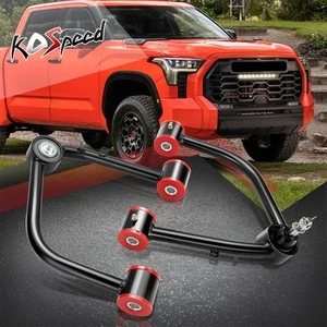 J2 2"-4" Black Powder-Coated Front Upper Control Arm for Toyota Tundra 2022-2024 - Picture 1 of 7