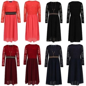 Girls Maxi Dress Kids Sequins  Long Sleeve Holiday Abaya Islamic Top Eid Party - Picture 1 of 13