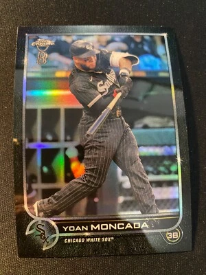 2022 Topps Chrome Ben Baller Yoan Moncada #127 Chicago White Sox  - Image 1 of 2