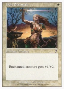 2X HOLY STRENGTH 20/350 7TH SEVENTH MTG MAGIC LP X2 (yourdeckbuilder) - Bild 1 von 1
