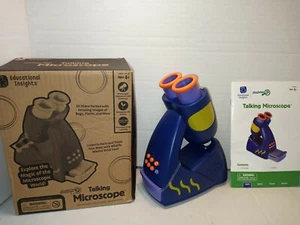 GeoSafari Jr. Talking Microscope, Featuring Bindi Irwin, Microscope for Kids, S - Picture 1 of 10