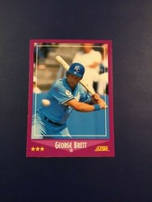 1988 Score # 11 GEORGE BRETT Kansas City Royals Sharp Look ! 