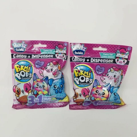 NIP 2 Blind Bags Radz 3 in 1 Pikmi Pops Surprise Candy Dispenser Mini Poster Cover