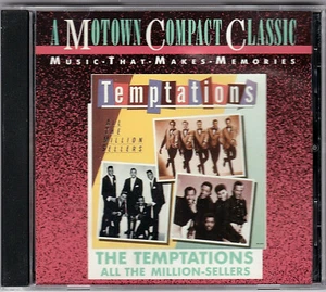 THE TEMPTATIONS, ALL THE MILLION-SELLERS, CD 1981 - Bild 1 von 3