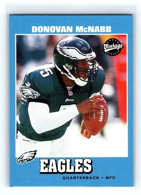 2001 Upper Deck Vintage #129 Donovan McNabb Philadelphia Eagles  - Image 1 of 2