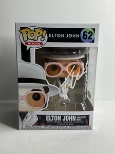 Taron Egerton Signed Elton John Funko #62 JSA CC80099 - Picture 1 of 4