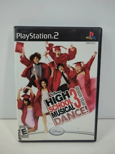High School Musical 3 Senior Year Dance (Sony PlayStation 2, PS2, 2008) W/Manual - Picture 1 of 5