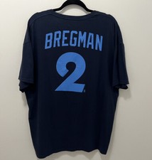 Alex Bregman Corpus Christi Hooks Shirt 2XL Astros The Victory Short Sleeve Blue