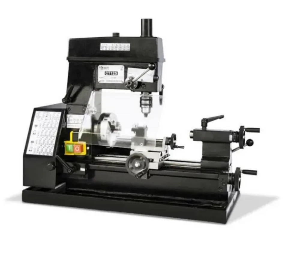Multi-function Mini Lathe machine Desktop DIY Drilling Milling Machine 220V 180W - Image 1 of 4