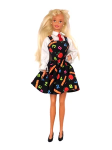 Mattel Barbie Vintage 1995 Lehrer Barbie Original Outfit und Zubehör - Bild 1 von 6