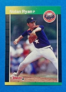 1989 Donruss Nolan Ryan #154 Baseball Card Houston Astros (8x All-Star/HOF)