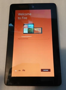 Amazon Kindle Fire 7 SV98LN Black Wi-Fi 7.0" Display (1GB+8GB) Quad-Core Tablet - Picture 1 of 3