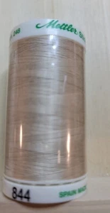 Mettler Cotton Thread Silk Finish 60 weight 2 ply 170d 800 meters/875 yards - Picture 1 of 4