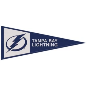 Tampa Bay Lightning NHL Embroidered Wool 13" X 32" Pennant - Picture 1 of 1
