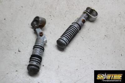 Yamaha Virago 750 XV750 1996 reposapiés delanteros juego de clavijas peldaños par Foto 1 de 4