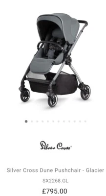 Silver Cross Pink pop-up pushchair brand-new in the box never been opened - Image 1 of 4