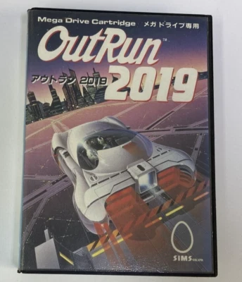 OUTRUN 2019 Sega Mega Drive MD W/ box manual - Image 1 of 4