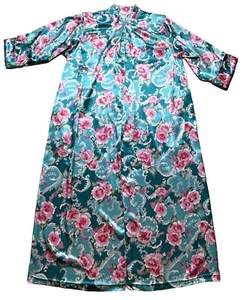 Accappatoio kimono vintage Christian Dior designer taglia M nonna vecchio abito denaro salotto - Foto 1 di 16