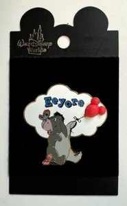 2002 - EEYORE Disney PIN - 3D - CLOUD BALLOON BUTTERFLY - Disneyland - BRAND NEW - Picture 1 of 3