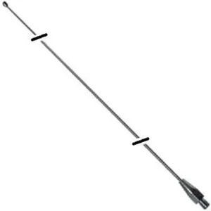 102" Whip Antenna Trucker CB Ham Radio Staineless Steel - Zdjęcie 1 z 5