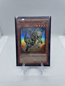 Yugioh Fossil Dyna Pachycephalo #CT08-EN012 Limited Edition Super Rare NM