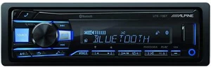 Alpine UTE-73BT, Single-DIN Car Digital Media Audio Stereo Bluetooth, USB MP3 - Picture 1 of 6