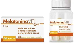 MELATONINA Viti - FAST 1 Mg Di Melatonina Per Un Sonno Rapido e Duraturo - Foto 1 di 6